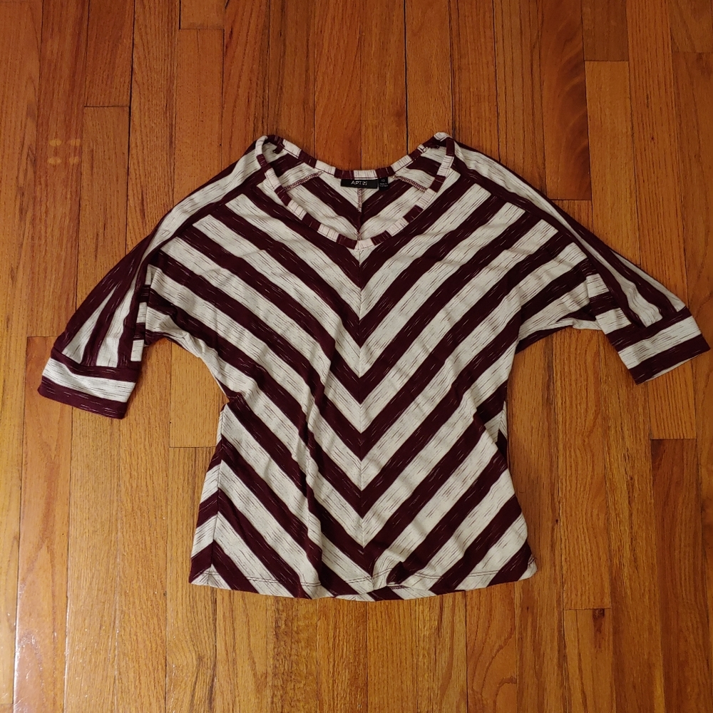 **sold** Apt 9 striped top